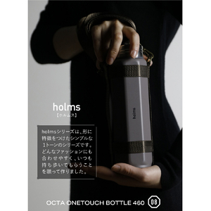 シービージャパン holms オクタボトル ロングショルダー460 ブラウン HOLMSｵｸﾀﾎﾞﾄﾙLS460ﾌﾞﾗｳﾝ-イメージ2