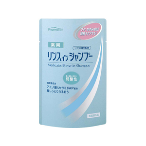 熊野油脂 ファーマアクト 薬用 リンスインシャンプー 350mL FC35464-イメージ1