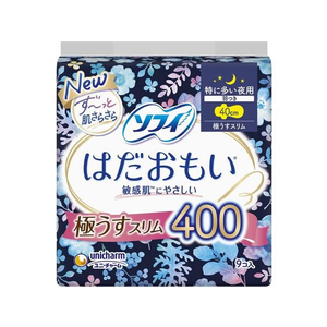 ユニ・チャーム ソフィ はだおもい 極うすスリム 特に多い夜用 9枚 FC980PZ-イメージ1