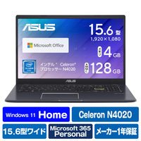 ASUS ノートパソコン ASUS E510MA スターブラック E510MA-EJ934WS/EC