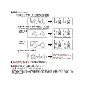 ミツバサンコーワ プラウドホーンブラック FCN7584-HOS02B-イメージ3