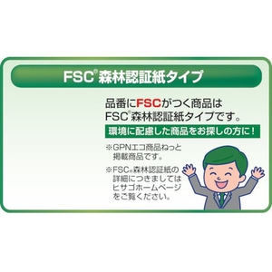 ヒサゴ プリンタ帳票A4白紙3面 FC106KR-8560381-イメージ2