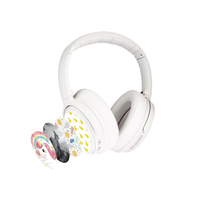 Onanoff キッズ用ヘッドフォン BuddyPhones COSMOS FUN White BT-BP-COSMOSF-WH