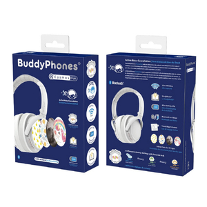 Onanoff キッズ用ヘッドフォン BuddyPhones COSMOS FUN White BT-BP-COSMOSF-WH-イメージ10