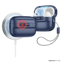 ESR AirPods Pro/AirPods Pro 2用ESR Pulse Magnetic Lock HaloLock ダークブルー ESR597