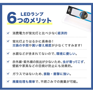 エコデバイス LED FPLランプ 18ワット相当(昼光色) FPL18LED-N-イメージ4