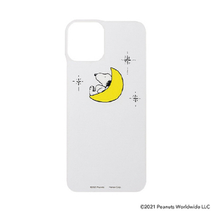 Hamee iPhone 12/12 Pro用インナーシート iFace Reflection PEANUTS/ピーナッツ スヌーピー/ムーン 41-930892-イメージ1