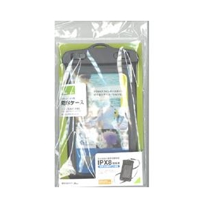 ラスタバナナ iPhone/スマートフォン用防水ケース(Lサイズ) ブラック RBOT204-イメージ1