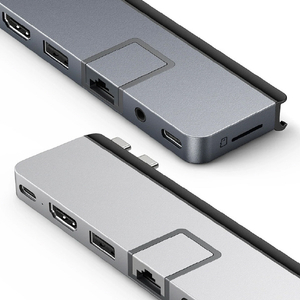 HYPER HyperDrive 7in2 USB-Cハブ DUO PRO Space Gray HP-HD575-G-イメージ10