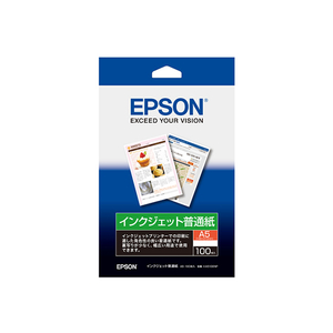 エプソン インクジェット普通紙 A5 100枚 F920899-KA5100NP-イメージ1