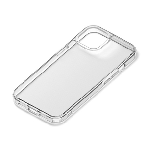 PGA iPhone 13用抗菌ハイブリッドケース クリア PG-21KPT03CL-イメージ1