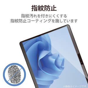 エレコム Surface Pro 8/Pro X用フィルム/ペーパーライク/反射防止/上質紙タイプ TB-MSP8FLAPL-イメージ5