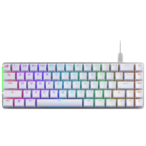 ASUS ゲーミングキーボード ROG Falchion Ace ROGシリーズ Moonlight White FALCHION/ACE/NXRD/WHT/US-イメージ1