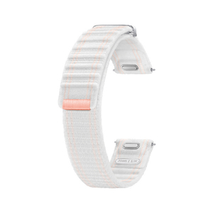 Samsung Galaxy Watch4/5/6/7用Fabric Band(S/M) Pink White ET-SVL30SWEGJP-イメージ2