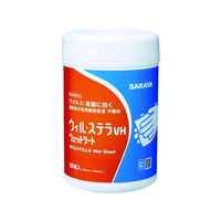 サラヤ 速乾性手指消毒剤含浸不織布 ウィル・ステラVHウェットシート 80枚 FC856HR-1151731