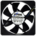 X-FAN ケースファン ブラック RDL1225SPWM