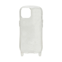 Hamee iPhone 15用TPUケース iFace Hang and クリア/ラメ 41-960950