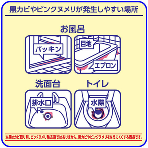 アース製薬 らくハピ 水まわりの防カビスプレー 無香性 400mL FC30624-イメージ8