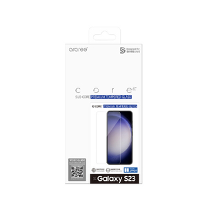 araree Galaxy S23用液晶保護ガラスフィルム(2枚入り) ID CORE AR25100S23-イメージ11