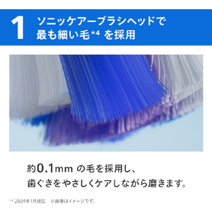 ソニッケア 替えブラシ ジェントルプラスブラシヘッド レギュラー 2本入り HX6052/93-イメージ5