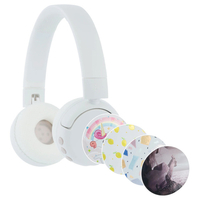 Onanoff 子供用ヘッドフォン BuddyPhones POP Fun スノーホワイト BT-BP-POP-FUN-WH