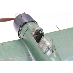 ファインモールド 1/48 帝国海軍 零式艦上戦闘機五二型 (三菱製・中期型) FZ01ｾﾞﾛｾﾝ52ｶﾞﾀﾐﾂﾋﾞｼｾｲﾁﾕｳｷ-イメージ9