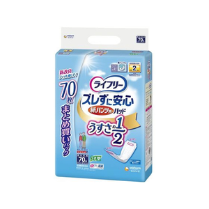 ユニ・チャーム ライフリー うす型紙パンツ専用尿とりパッド 2回70枚 FCU2309-イメージ1