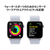 Apple Apple Watch Series 10(GPSモデル)- 42mm シルバーアルミニウムケースとブルークラウドスポーツループ MWWD3J/A-イメージ4