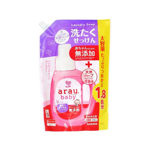 サラヤ アラウ.ベビー洗たくせっけん 詰替用 1300mL FCT9624-イメージ1