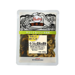 堂本食品 やさしいおいしさ ちくわと昆布の煮物 250g FCC6149-1450081-イメージ1