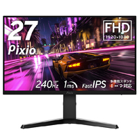 Hamee 27．0型ゲーミング液晶ディスプレイ Pixio ブラック PX279PN-PW