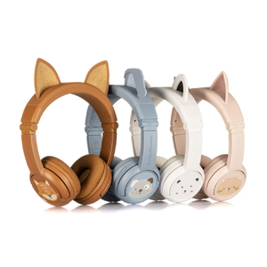 Onanoff キッズ用ヘッドフォン BuddyPhones PlayEars+ with BEAM MIC CAT BT-BP-PLAYP-EARS-CAT-イメージ8