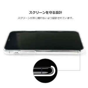 abbi FRIENDS iPhone 11用ケース しばたさんカードクリアケース ジャンプ ABF17105I61R-イメージ3