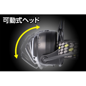 ジェントス LEDヘッドライト ヘッドウォーズ HW-G634H-イメージ5