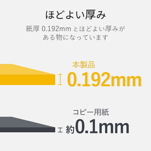 エレコム カット紙 L版 10枚入り EDT-NLL10-イメージ6