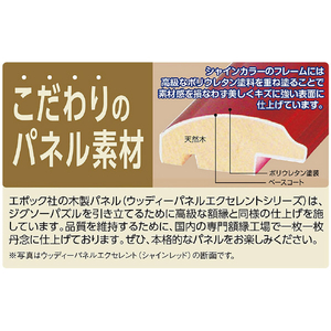 エポック社 木製パズルフレーム ウッディーパネルエクセレント パネルナンバー5-B ナチュラル 5BｴｸｾﾚﾝﾄNO7ﾅﾁﾕﾗﾙ-イメージ3