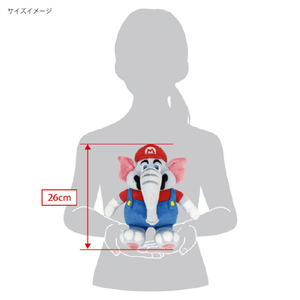 三英貿易 スーパーマリオブラザーズ ワンダー SMW01 ゾウマリオ (S) SMW01ｿﾞｳﾏﾘｵS-イメージ6