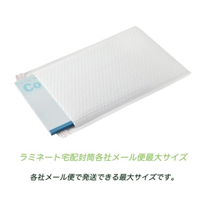 紺屋商事 ラミネート宅配封筒 白 ネコポスサイズ 10枚入 FCV2792-01190016-イメージ5