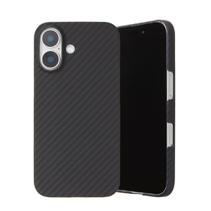 ディーフ iPhone 16用Ultra Slim & Light Case DURO DCS-IPD24MBK-イメージ1