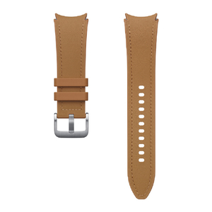 Samsung Galaxy Watch6シリーズ用純正交換バンド Hybrid Leather Band(M/L) CAMEL ET-SHR96LDEGJP-イメージ1