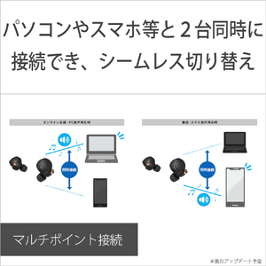 SONY ワイヤレスノイズキャンセリングステレオヘッドセット プラチナシルバー WF-1000XM4 S-イメージ18