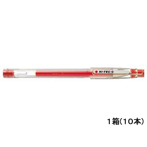 パイロット ハイテックC03 激細0.3mm レッド 10本 F189669-LH-20C3-R-イメージ1