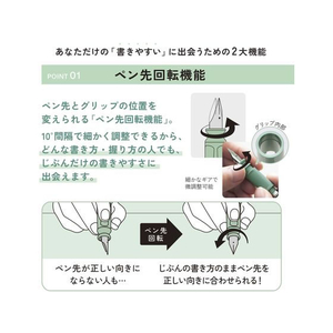 セーラー万年筆 TUZU アジャスト 万年筆 グレー M FC099SA-120541421-イメージ4