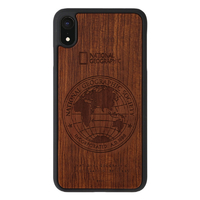 National Geographic iPhone XR用ケース 130th Anniversary case Nature Wood ローズウッド NG14121I61