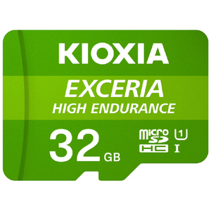 KIOXIA 高耐久microSDHC UHS-Iメモリカード(32GB) EXCERIA HIGH ENDURANCE KEMU-A032G-イメージ1