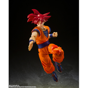 バンダイスピリッツ S．H．Figuarts  スーパーサイヤ人ゴッド孫悟空-正しき心がもたらすサイヤ人の神- SHFSｻｲﾔｼﾞﾝｺﾞﾂﾄﾞｿﾝｺﾞｸｳ-イメージ7