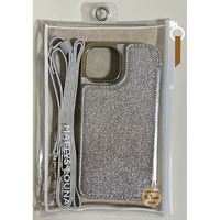 ユニケース iPhone 15用Cross Body Case Duo シルバー ML-CSIP23M-2CBSV