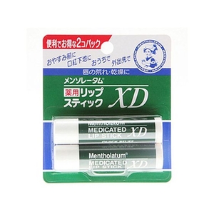 ロート製薬 メンソレータム 薬用リップスティック XD 4g×2本入 FCM4955-イメージ1