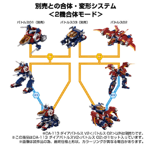 タカラトミー ダイアクロン DA-113 ダイアバトルスV2<バトルス02> DA113ﾀﾞｲｱﾊﾞﾄﾙｽV2ﾊﾞﾄﾙｽ02-イメージ4