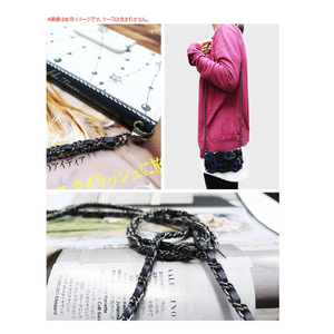 abbi Leather Chain Long Strap アイボリー 7128CN-イメージ8